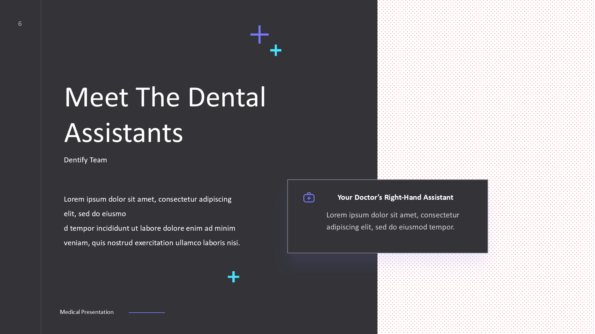 Dentify Dark slide 6